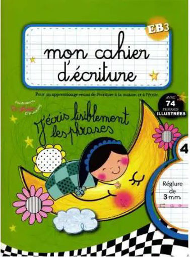 Picture of Mon Premier Cahier D'Ecriture EB3