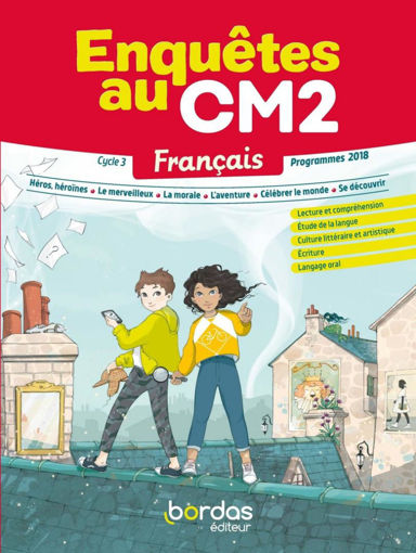 Picture of Enquetes au CM2 Francais manuel bordas 2021