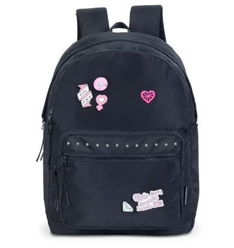 Picture of Cartable à dos grand Marshmallow  GRL PWR black