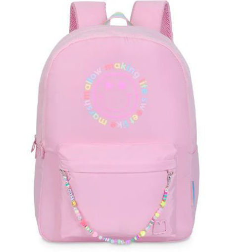 Picture of Backpack Large Happy Pink C Marshmallow