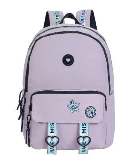 Picture of Backpack Large Holo Pink Marshmallow
