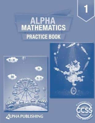 Picture of Alpha math  grade 1 on level practice book