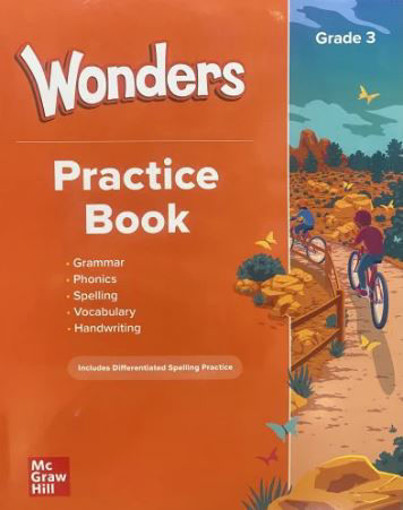 Picture of Wonders Practice Bk Gr3 McGraw-Hill 2023