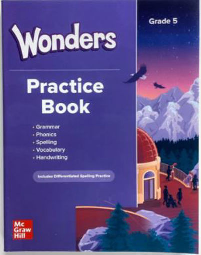 Picture of McGraw-Hill Wonders 2023 Gr 5 Practice book