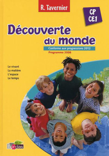 Picture of DECOUVERTE DU MONDE CP/CE1 CONF.PROG.2012 ED.2013