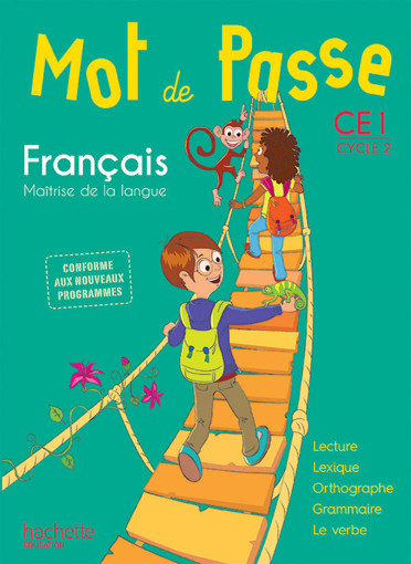 Picture of Mot De Passe Francais CE1 Hachette 2016
