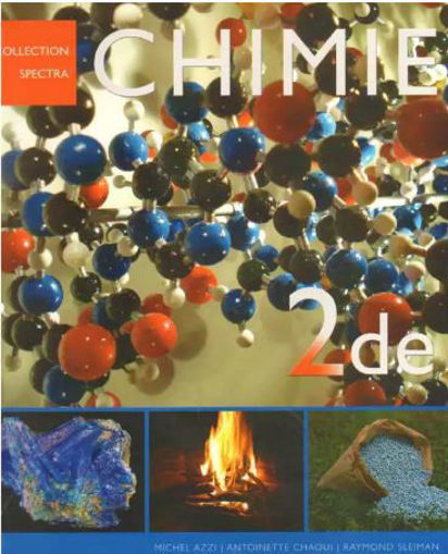 Picture of Chimie Spectra 2nde school press +CD