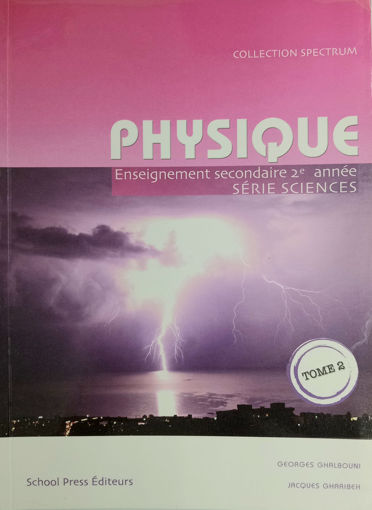 Picture of Physique 1erS Spectrum School Press Editeurs T2