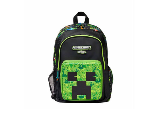 Picture of Backpack Medium 17in Minecraft Smiggle