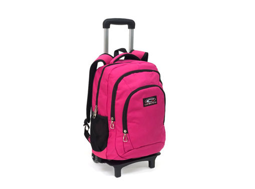 Picture of Cartable à roulette grand genova ROSE TR2447-4