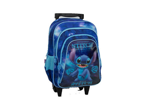 Picture of Cartable à roulette moyen Disney Stitch S7816DTT