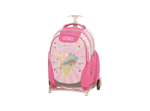 Picture of Backpack Trolly Medium Girls Polo