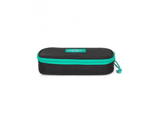 Picture of Oval Single Pencil Case Kontrasts Strip Black East