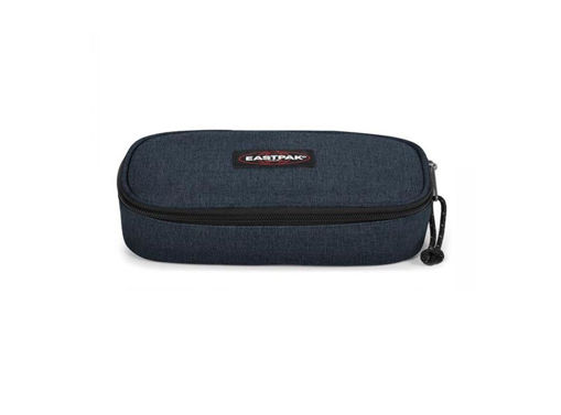 Picture of Oval Single Pencil Case 5x22x9cm Triple Denim East