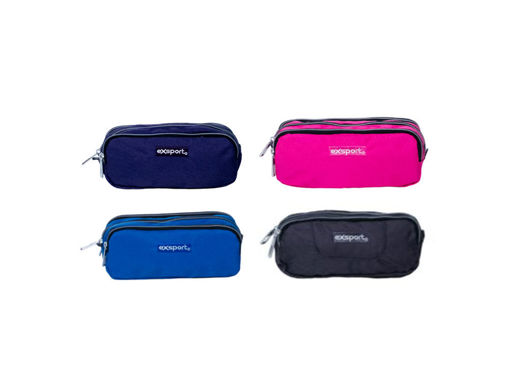 Picture of Pencil Case 3 Comp Exsport