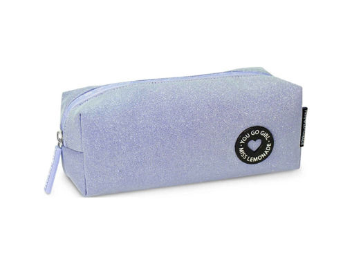 Picture of Pencil Case 1 Comp Pastel Blue Girls Marshmallow