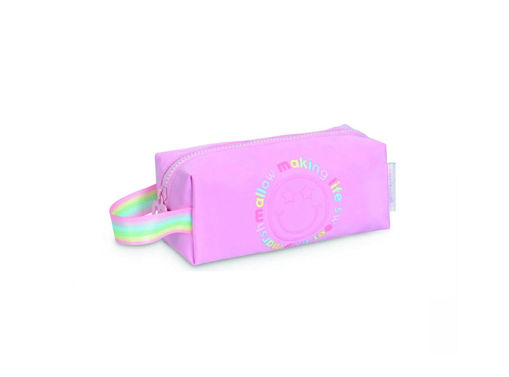 Picture of Pencil Case 1 Comp Pink Girls Marshmallow