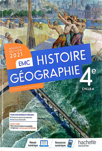 Picture of Hist geo EMC 4eme 2021 Hachette