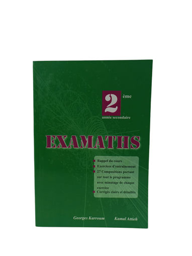 Picture of Examath 1RE S Francais Karroum Attieh