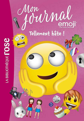 Picture of Mon Journal Emoji, Tellement Hâte