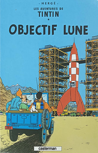 Picture of BD Tintin Objectif  Lune