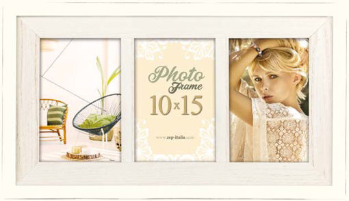 Picture of 3 Frames 10x15cm White Zep, Arlon