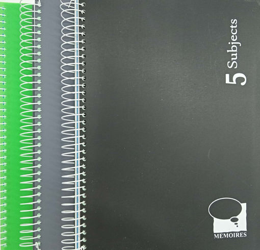 Picture of 5 Subjects Spiral A4 144 Sheets 90gr Quadrilled ME