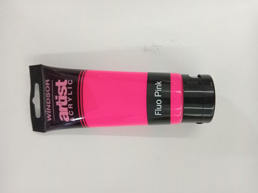 Picture of Acrylic 100ml Fluo Pink Windsor