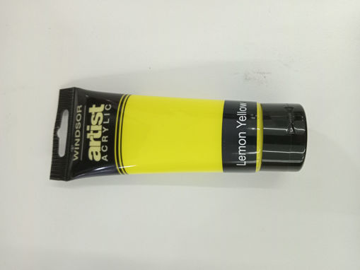 Picture of Acrylic 100ml Lemon Yellow Primary Windsor