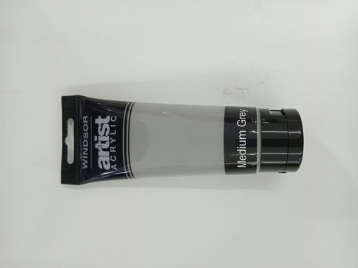 Picture of Acrylic 100ml Medium Grey Windsor