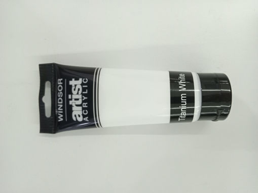 Picture of Acrylic 100ml Titanium White Windsor