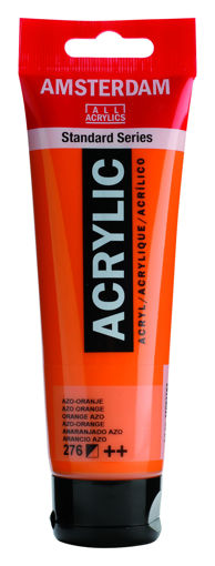 Picture of Acrylic 120ml Azo Orange Amsterdam