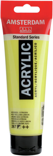 Picture of Acrylic 120ml Azo Yellow Lemon Amsterdam
