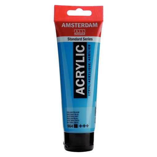 Picture of Acrylic 120ml Brilliant Blue Amsterdam