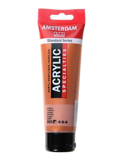 Picture of Acrylic 120ml Copper Amsterdam