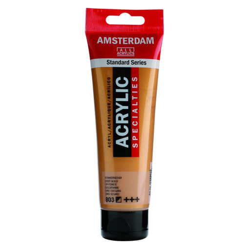 Picture of Acrylic 120ml Deep Gold Amsterdam