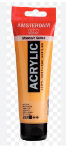 Picture of Acrylic 120ml Gold Yellow Amsterdam