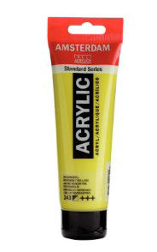 Picture of Acrylic 120ml Greenish Yellow Amsterdam