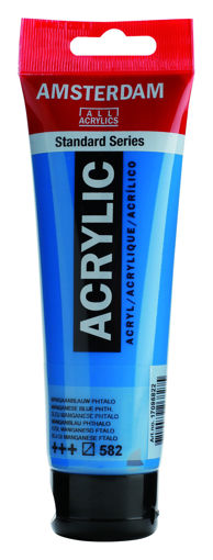 Picture of Acrylic 120ml Manganese Blue Phth Amsterdam