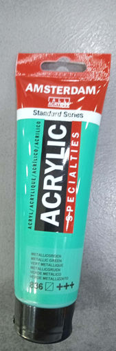 Picture of Acrylic 120ml Metallic Green Amsterdam
