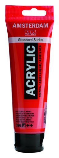 Picture of Acrylic 120ml Naphthol Red Medium Amsterdam