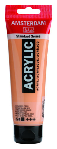 Picture of Acrylic 120ml Naples Yellow Red Amsterdam