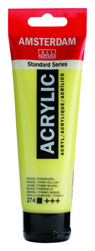 Picture of Acrylic 120ml Nickel Titanium Yellow Amsterdam