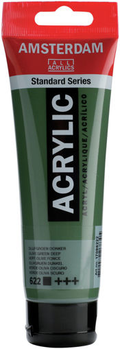 Picture of Acrylic 120ml Olive Green Deep Amsterdam
