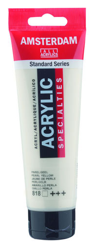 Picture of Acrylic 120ml Pearl Yellow Amsterdam