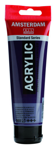 Picture of Acrylic 120ml Permanent Blue Violet Amsterdam
