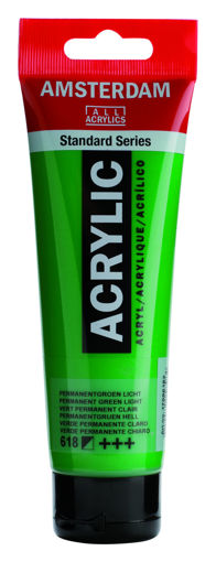 Picture of Acrylic 120ml Permanent Green Light Amsterdam
