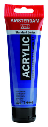 Picture of Acrylic 120ml Phthalo Blue Amsterdam