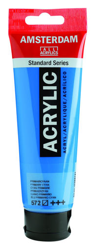Picture of Acrylic 120ml Primary Cyan Amsterdam