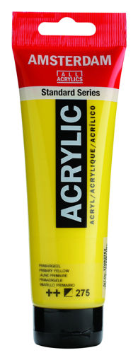 Picture of Acrylic 120ml Primary Yellow Amsterdam